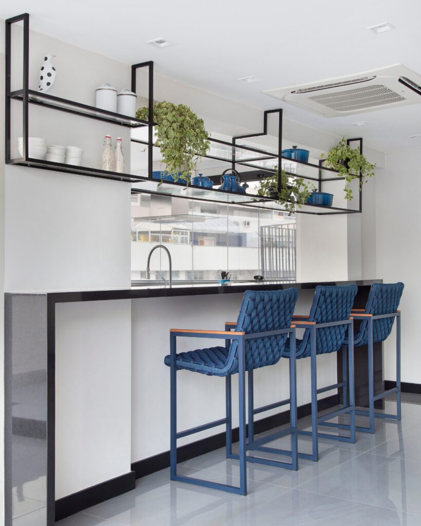 Cobertura Duplex contemporânea por AMMI estudio de arquitetura e design