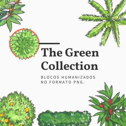 green collection for sketchup blocks