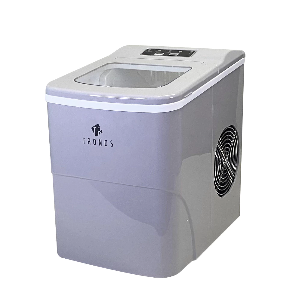 Maquina De Gelo 12kg Tronos B12 silver 2 Litros 110v Box