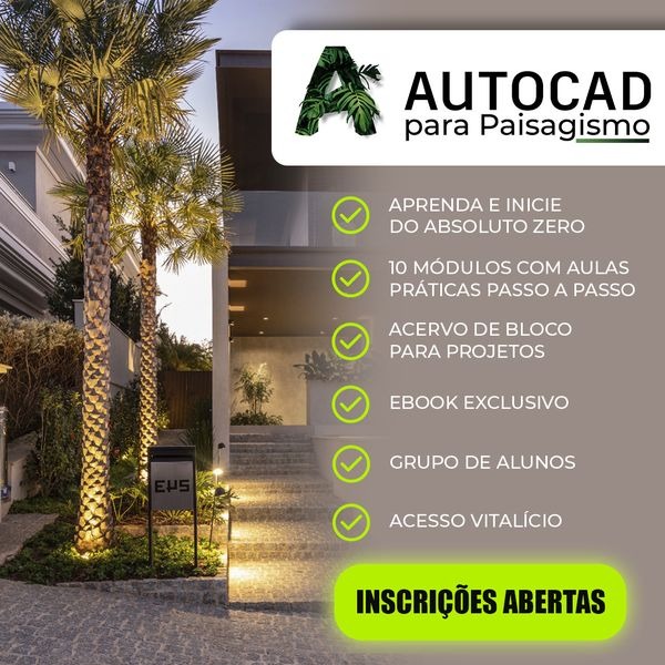 CURSO DE AUTOCAD PARA PAISAGISMO